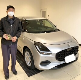 新型スイフト！！ご納車おめでとうございます！